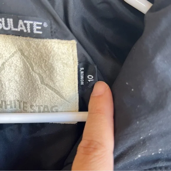 Vintage White Stag Snowsuit Women's Size 10 Winter Ski Outdoors - Picture 8 of 9